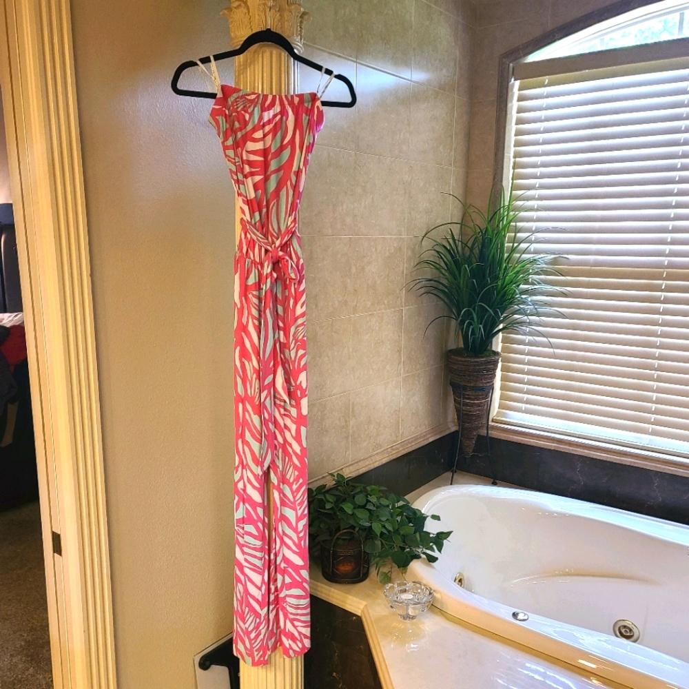 Lilly Pulitzer strapless romper